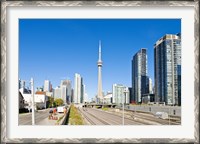 Framed CN Tower, Toronto, Ontario, Canada 2013