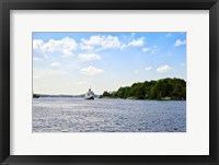Framed Lake Muskoka, Gravenhurst Bay, Ontario, Canada