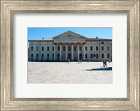 Framed Facade of a theatre, Teatro Sociale, Como, Lombardy, Italy