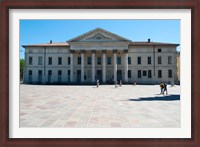 Framed Facade of a theatre, Teatro Sociale, Como, Lombardy, Italy