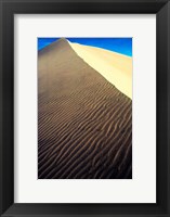 Framed Sand Dunes at Death Valley National Park, California