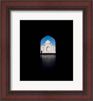 Framed Mausoleum viewed through an arch, Taj Mahal, Agra, Uttar Pradesh, India