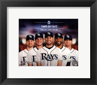 Framed Tampa Bay Rays 2014 Team Composite