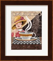 Framed 'Cappuccino' border=