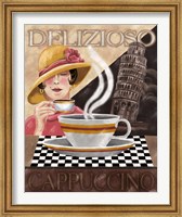 Framed 'Cappuccino' border=