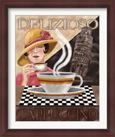 Framed 'Cappuccino' border=