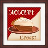 Framed Chocolate Cream Pie