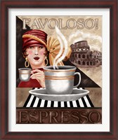 Framed 'Espresso' border=