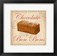 Framed French Chocolate Bonbons