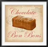 Framed French Chocolate Bonbons