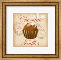 Framed Italian Chocolate Truffles