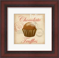 Framed Italian Chocolate Truffles