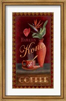 Framed Kona Coffee