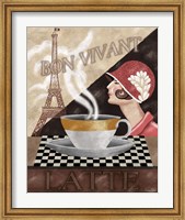 Framed 'Latte' border=