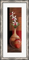 Framed Orchid Vase I