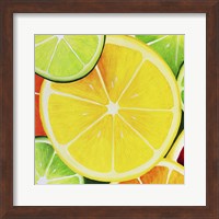 Framed 'Sliced Lemon' border=