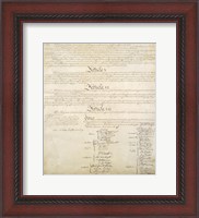 Framed Constitution of the United States IV