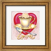 Framed Latte Love