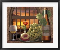 Framed Pinot Noir At Sunset