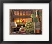 Framed Pinot Noir At Sunset