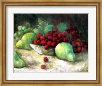 Framed Abundance Still Life I