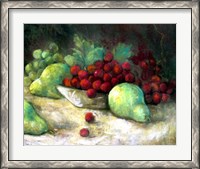 Framed Abundance Still Life I