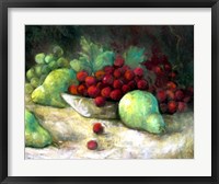 Framed Abundance Still Life I