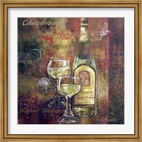 Framed Chardonnay Lettered