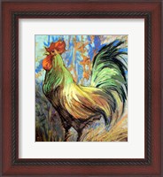 Framed Gentleman Rooster