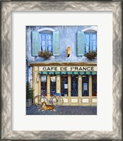 Framed Cafe De France
