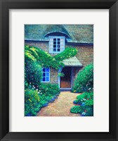 Framed Floral Path