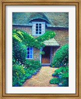 Framed Floral Path