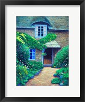 Framed Floral Path