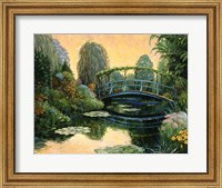 Framed Monet Garden III