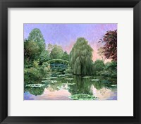 Framed Monet Garden V