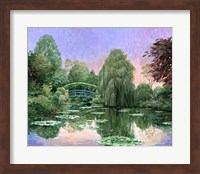 Framed Monet Garden V