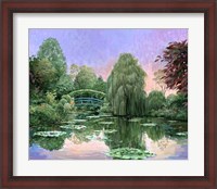 Framed Monet Garden V