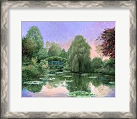 Framed Monet Garden V