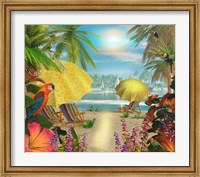 Framed Tropical Delight