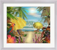 Framed Tropical Delight