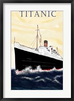 Framed Titanic Poster