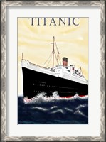 Framed Titanic Poster