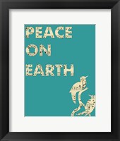 Framed Peace On Earth