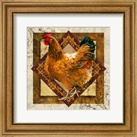 Framed Mother Hen