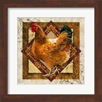 Framed Mother Hen