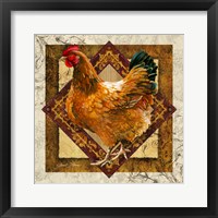 Framed 'Mother Hen' border=