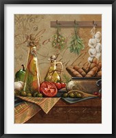 Framed Olio Italia