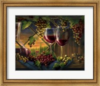 Framed Tuscan Sunset