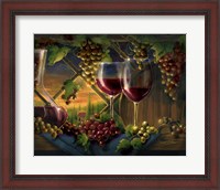 Framed Tuscan Sunset