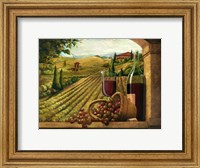 Framed Vineyard Window